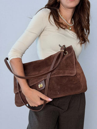 Borsa Amanda Marrone