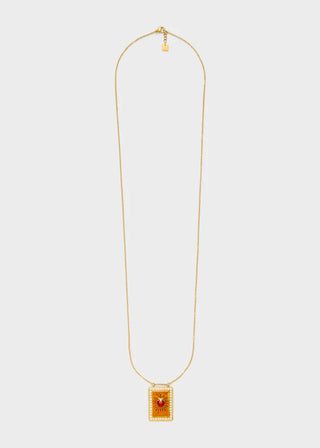 LONG SACRED HEART NECKLACE