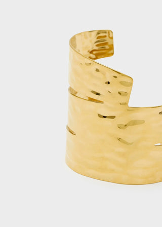 BRACCIALE OVER IRREGOLARE ORO