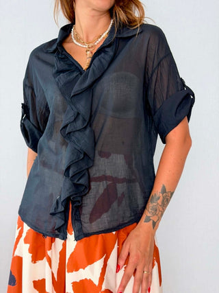 Camicia Creta Blu