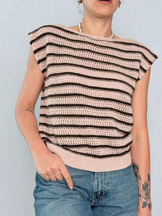 Gilet riga traforato - Susy Mix