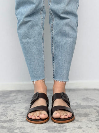 Ciabatta pelle - Frau