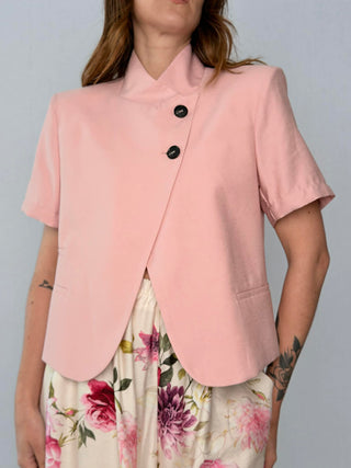 Half-sleeve button-up jacket - HaveOne