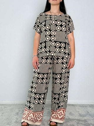 Susy Star patterned suit