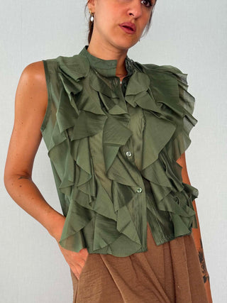 Camicia Nizza Verde Oliva