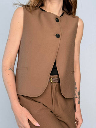 Button-up vest - HaveOne