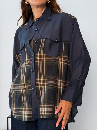 Camicia over Toronto Blu