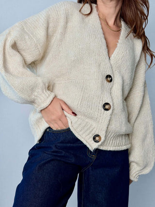 Cardigan 3 bottoni Calce - HaveOne