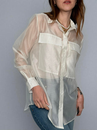 Camicia tasconi Susy Mix Panna