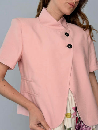 Half-sleeve button-up jacket - HaveOne