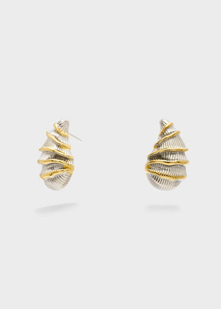 ORECCHINI FOSSIL A LOBO ARGENTO\ORO