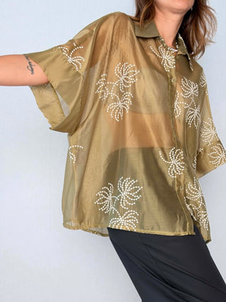 Camicia Corinto Verde
