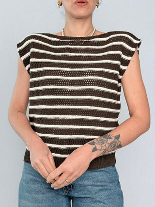 Gilet riga traforato - Susy Mix