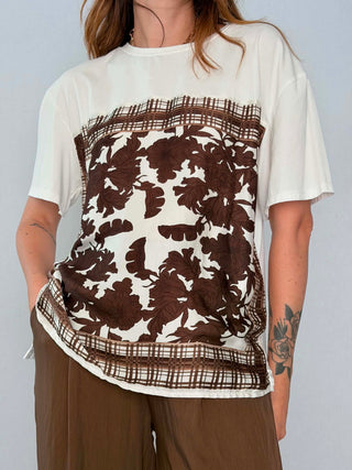 T-Shirt Fiori Moro