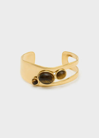 BRACCIALE ZURI CON 3 PIETRE ACC.INO ORO