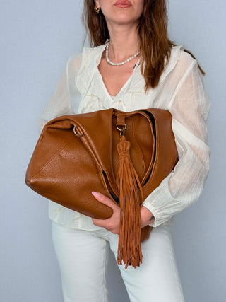 Terry leather bag