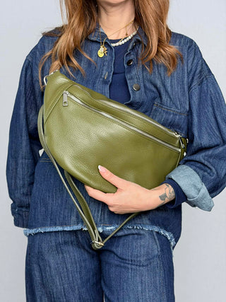 Marsupio grande Nappa