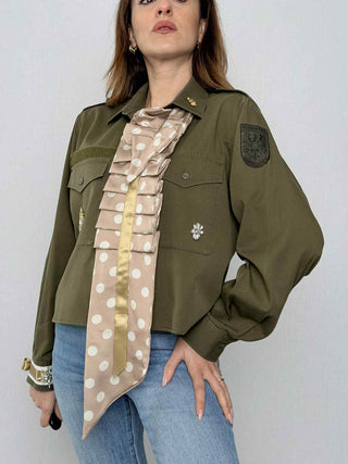 Camicia con foulard Susy Mix