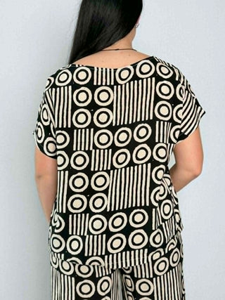 Susy Star patterned suit
