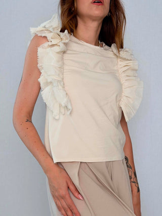 T-Shirt 56433 Beige