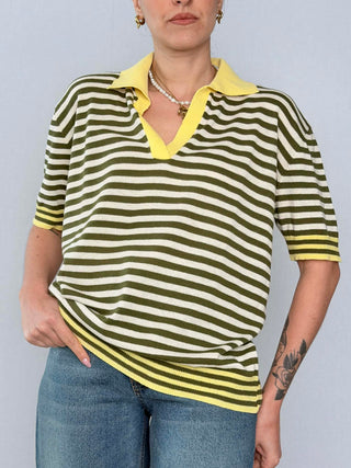 Polo rigata Susy Mix