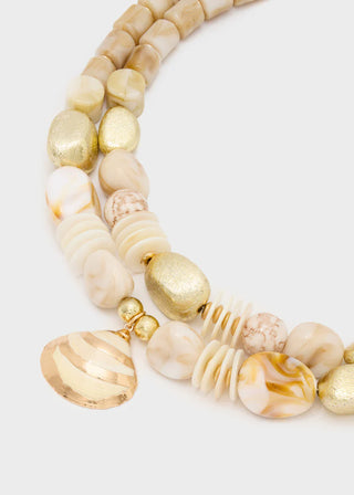 COLLANA MULTIFILO CONCHIGLIA