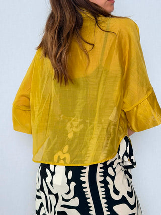 Camicia Rimini Giallo Senape