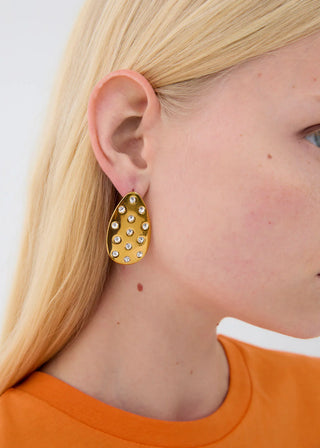 Nalì flat drop earrings