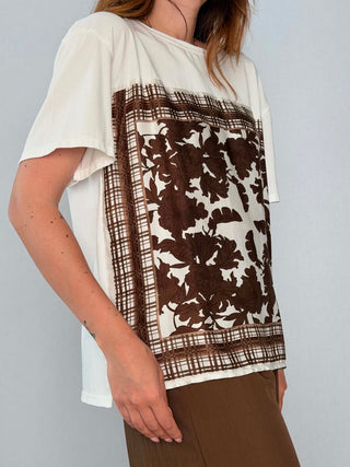 T-Shirt Fiori Moro