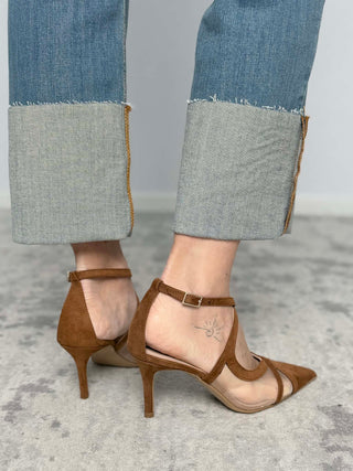 Suede leather sandals - Divine Follie