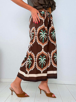 Pantalone Palme Marrone
