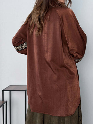 Camicia Norcia Marrone