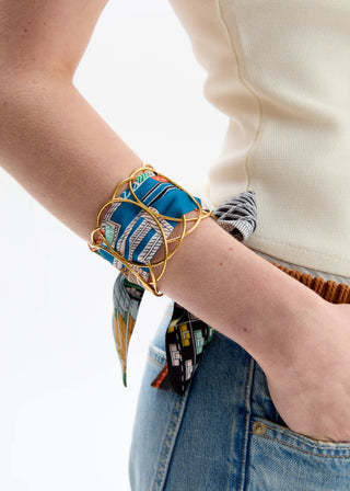 BRACCIALE CON FOULARD
