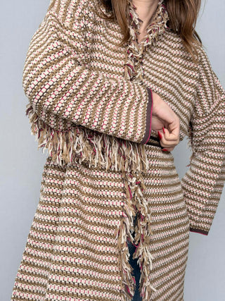 Cardigan giacca tramata - Kontatto