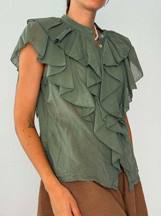 Camicia Corfù Verde