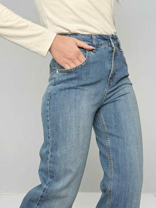 Jeans ribalta alta Susy Mix