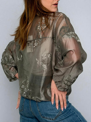 Camicia ricamo Susy Mix Salvia