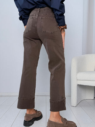 Jeans Anzio Marrone