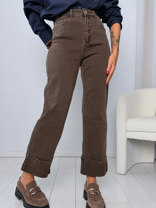 Jeans Anzio Marrone