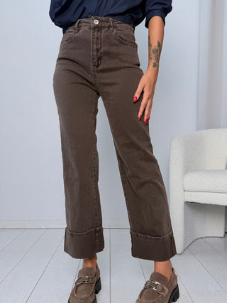 Jeans Anzio Marrone