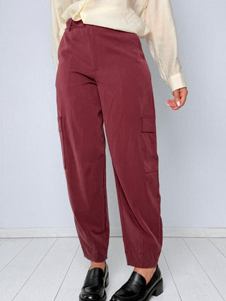Pantalone Milano bordeaux