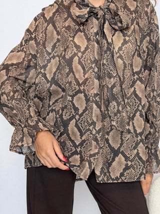 Camicia Grottaglie Marrone