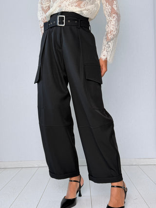 Pantalone tasconi nero - HaveOne