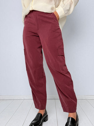 Pantalone Milano bordeaux