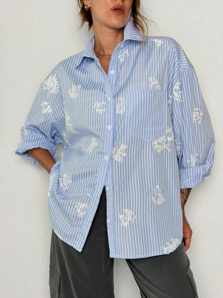Camicia con applicazioni Cervia