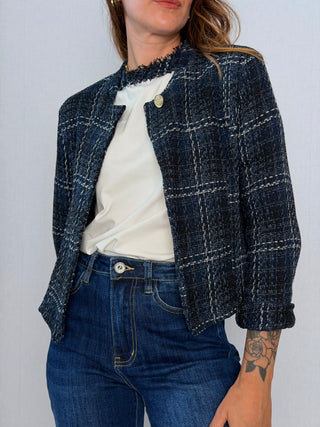 Giacca Chanel blu