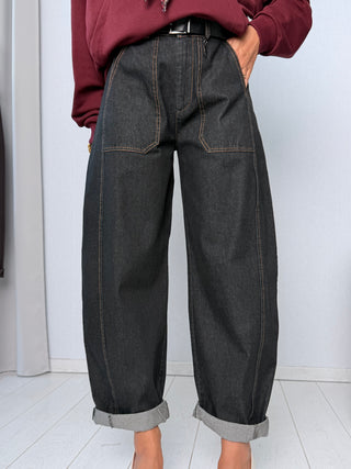 Pantalone Stellina Nero - Susy Mix