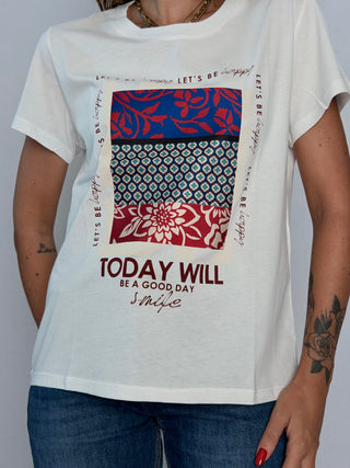 T-Shirt Today Will - Susy Mix