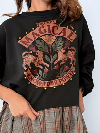 Felpa Magical Nero