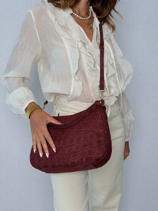 Borsa Marisol Bordeaux